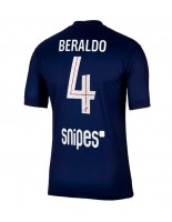 Paris Saint-Germain Lucas Beraldo #4 Kotipaita 2025-26 Lyhythihainen